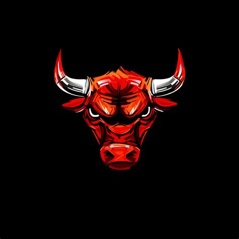 Chicago Bulls Wallpaper 4K, Logo, Basketball team, AMOLED