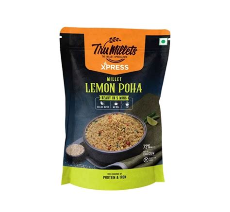 Buy Millet Lemon Poha Online from Trumillets at Best Price