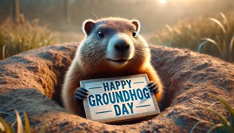 Groundhog Day Greetings - Celebrate With Messages & Wishes