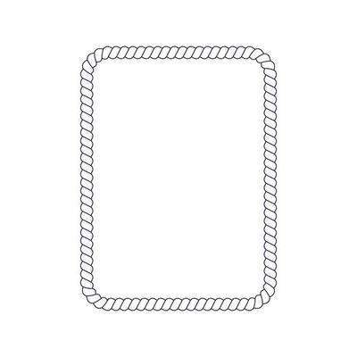 Image result for Rope Rectangle Border Design