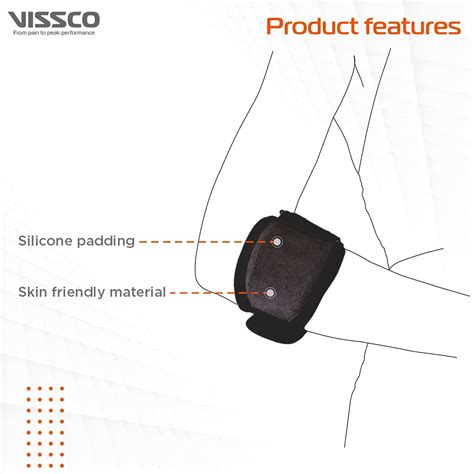 Buy Vissco Tennis Elbow Support | Pain Relief Belt | lateral ...