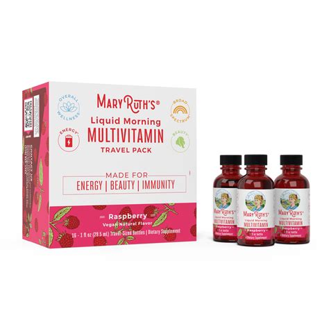 Liquid Morning Multivitamin (TSA / Travel Size) – MaryRuth Organics