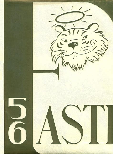 1956 yearbook from Chaffey High School from Ontario, California for sale