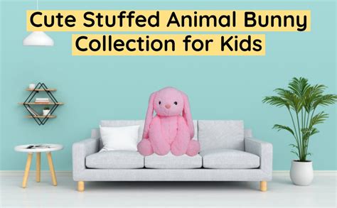 Buy Vaishno Playtime Stuffed Bunny Animal Plush Toy, Skin Friendly ...