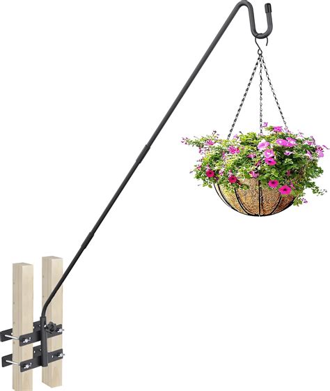 Amazon.com: Deck Hook-Deck Railing Plant Hanger Outdoor,Bird Feeder ...
