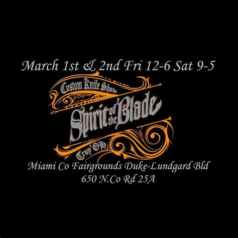 Spirit of the Blade Custom Knife Show, Spirit of the Blade CKS, Troy, 1 ...