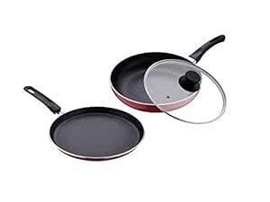 Buy Bergner Shimmer Cookware Set 2 Pieces, Induction Base Online at Low ...