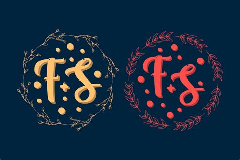 Monogram Fonts Design Graphic by icrownstudio · Creative Fabrica