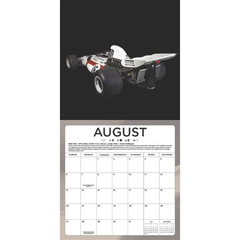 Buy The Art of the Formula 1 Race Car 2023 : 16-Month Calendar ...
