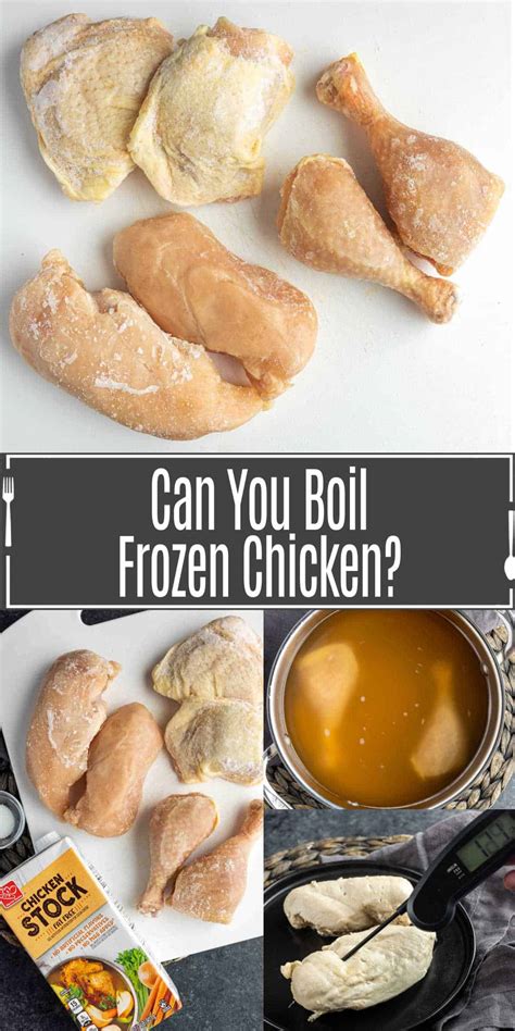 Can You Boil Frozen Chicken? (Easy, Convenient, In Under An Hour ...