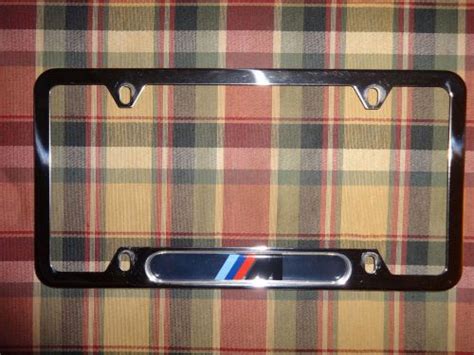 Find BMW Stainless Steel M logo License plate frame in Washington, District Of Columbia, United ...