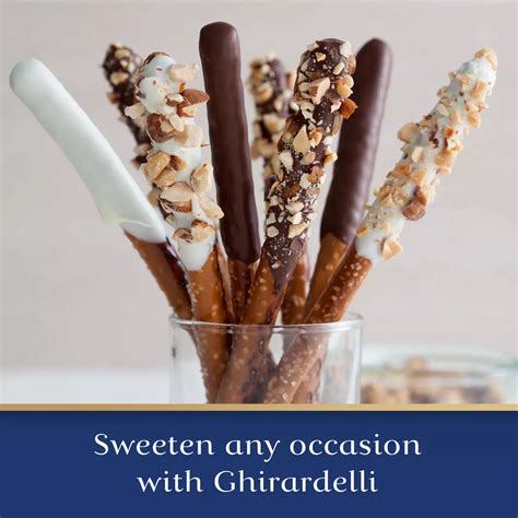 Ghirardelli Dark Chocolate Flavored Melting Wafers - Shop Baking ...