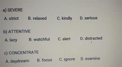 5. Choose the word that is most nearly opposite in meaning to the word ...
