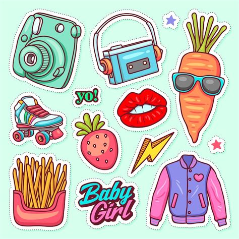 Stickers svg Images - Free Download on Freepik
