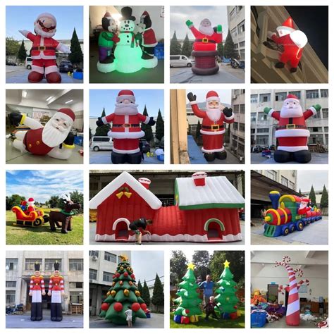 Christmas Inflatable Santa Arch Inflatable Arch Decoration Inflatable ...