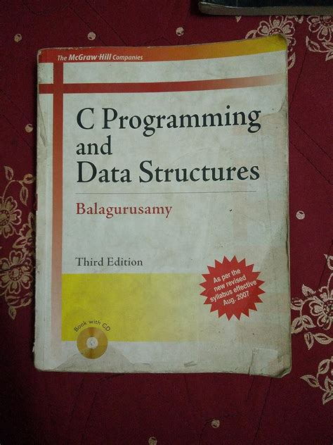 Buy C Programming And Data Structures Balaguruswamy Book Online at Low ...