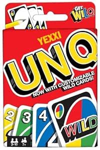 YEXXI UNQ Card | Color & Number Matching Game for Age 7+ | Indoor Toy ...