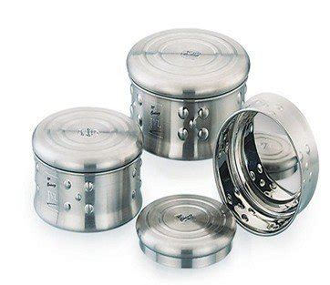 Buy JVL Ripple Steel Canister, 600ml Online at Low Prices in India ...