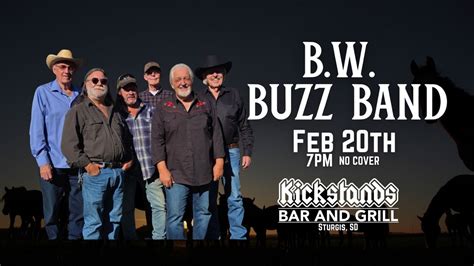 Live Music w/ the B.W. Buzz Band at Kickstands, Sturgis , 13014 ...
