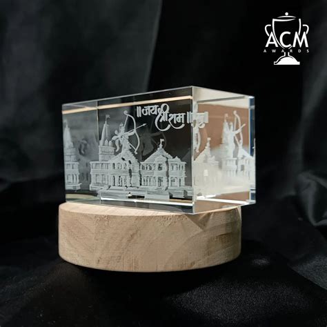 3D Crystal Products - 3d Crystal Engraved Gift Manufacturer from Mumbai