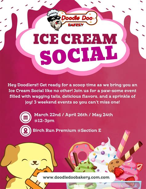 ??Puppy Ice Cream Social event @Doodle Doo Bakery!??, 12245 S Beyer Rd ...