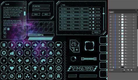 Image result for Stylized GUI