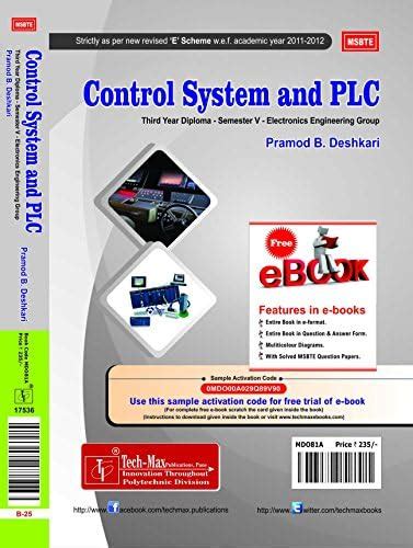 Buy Control System and PLC Book Online at Low Prices in India | Control ...