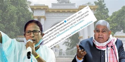 Jagdeep Dhankhar slams Mamata Banerjee for rebuking Purtba Medinipur SP ...