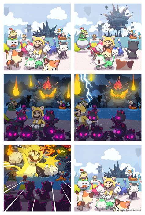 Bowser's Fury in 6 pictures - Wooden Plank Studios