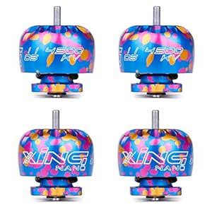 Buy iFlight 4pcs XING Nano 1105 4500KV 2-4S Micro Brushless Motor for ...