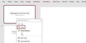 Image result for PowerPoint How to Copy and Paste a Group of Slides