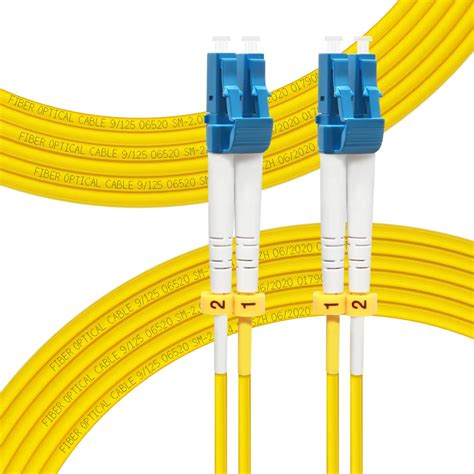 FLYPROFiber- 10M/33ft OS2 LC to LC Fiber Patch Cable | Length Options ...