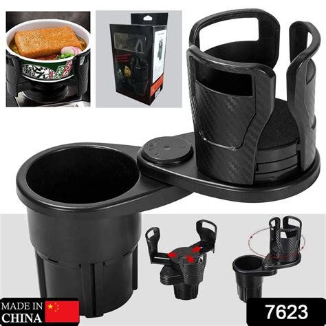 Cup Holder, Seat Cup Holder Suitable for 20oz Water Bottles 2 in 1 Cup ...