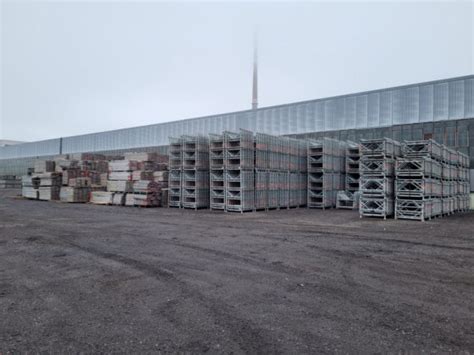 Layher TG 60 Shoring Stacking Tower Scaffolding in Leipzig, Saxony, Germany