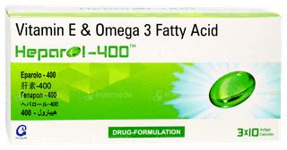 Heparol 400 Capsule 10 - Uses, Side Effects, Dosage, Price | Truemeds