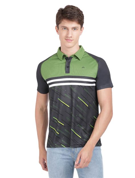 Men Activewear Sports Polo Half Sleeve T-Shirt