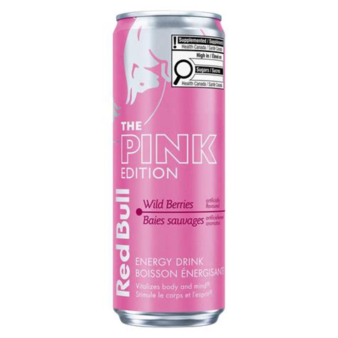 Buy Red Bull Energy Drink Pink Edition Wild Berries 355 ml (can ...