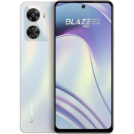 Lava Blaze Pro 5G (Radiant Pearl, 8GB RAM, 128GB Storage)| 50 MP AI ...