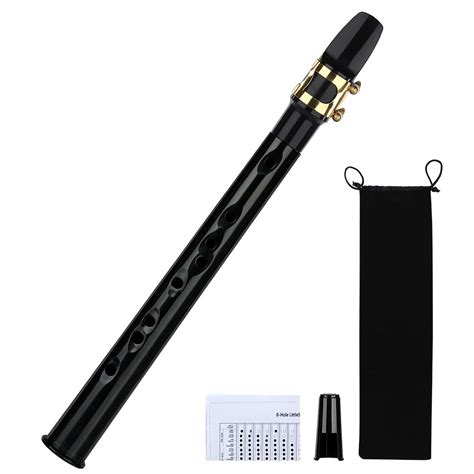 Pocket Saxophone Kit Mini Sax Portable Woodwind Instrument with Lid ...