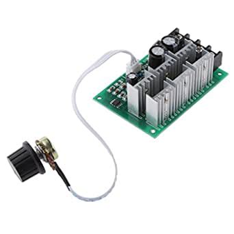Generic 10-60V 35A DC Motor Speed Controller PWM Stepless Regulation ...