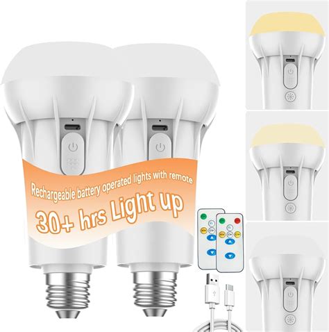 Image result for Rechargeable LED Light Bulbs