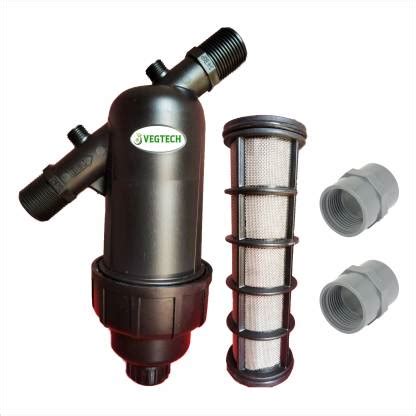Vegtech 1 inch Y Type Screen Filter with 2 Adapter for Bore Well, Water ...