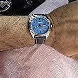 HMT Kohinoor Automatic Light Blue Matte Color Watch for Men | 1 Year ...