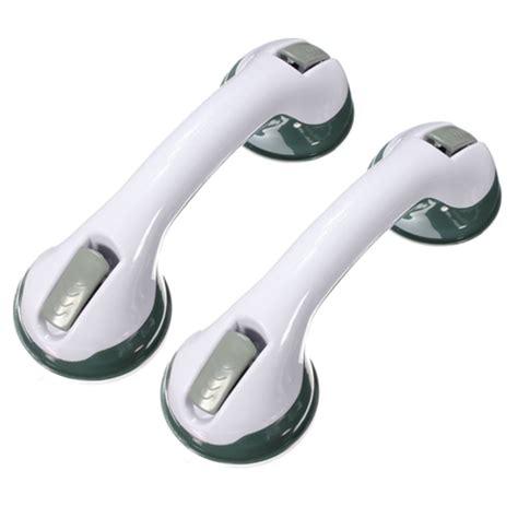 Buy 1Pair New Strong Suction Grip Shower Handle Cups Mount Grab Bar ...