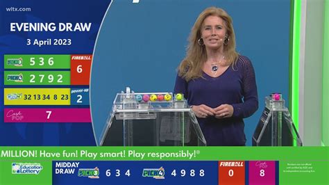 Evening SC lottery results for April 3, 2023 | wltx.com