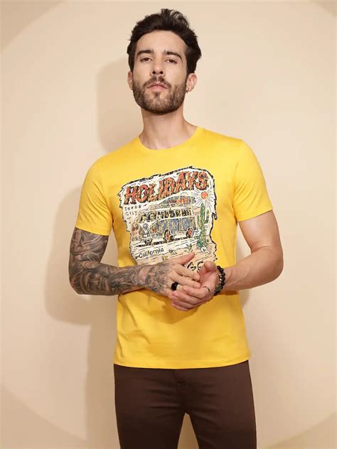 Buy Stylish T-Shirts for Men Online - Global Republic