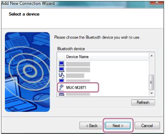 Help Guide | Pairing and connecting with a computer (Windows Vista)