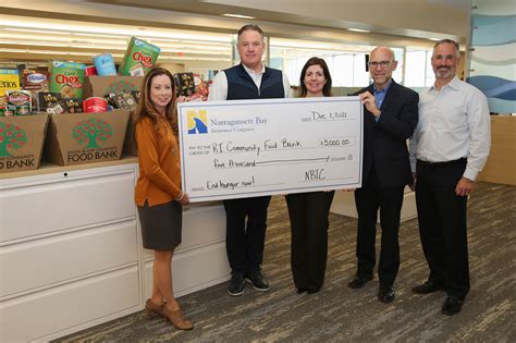 Employees of Narragansett Bay Insurance Company Step Up to Support RI ...