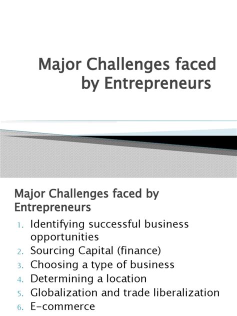 Challenges of Entrepreneurship 的图像结果