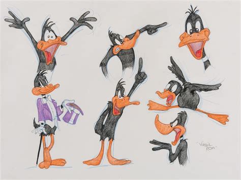 Daffy Duck - Drawing Skill